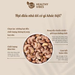 Hạt điều rang muối - Healthyvibes