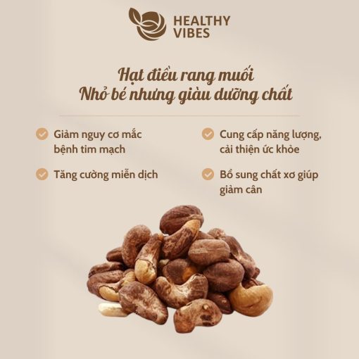 Hạt điều rang muối