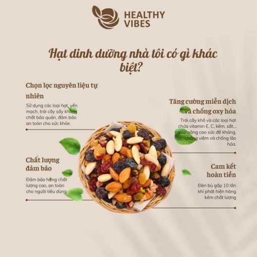Hạt dinh dưỡng tổng hợp
