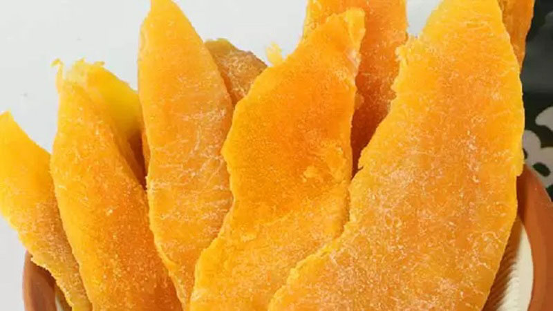 Ăn xoài sấy dẻo có béo không?