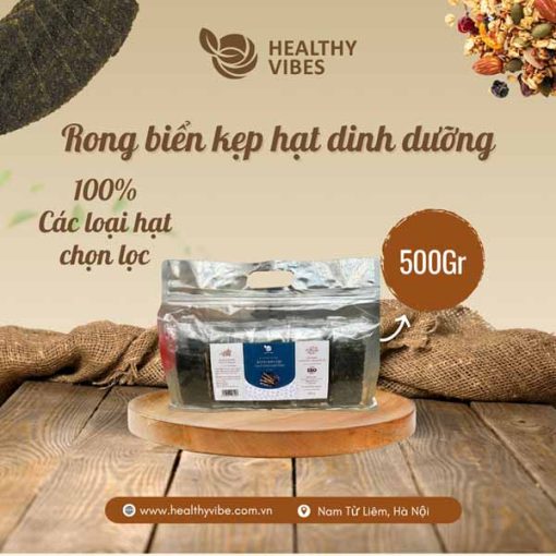 Rong biển kẹp hạt dinh dưỡng