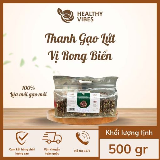 Thanh gạo lứt – Hạt dinh dưỡng